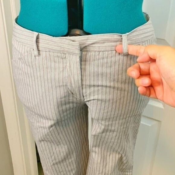 The Limited Drew Fit Stripe Lightweight Career Pant - Picture 8 of 10